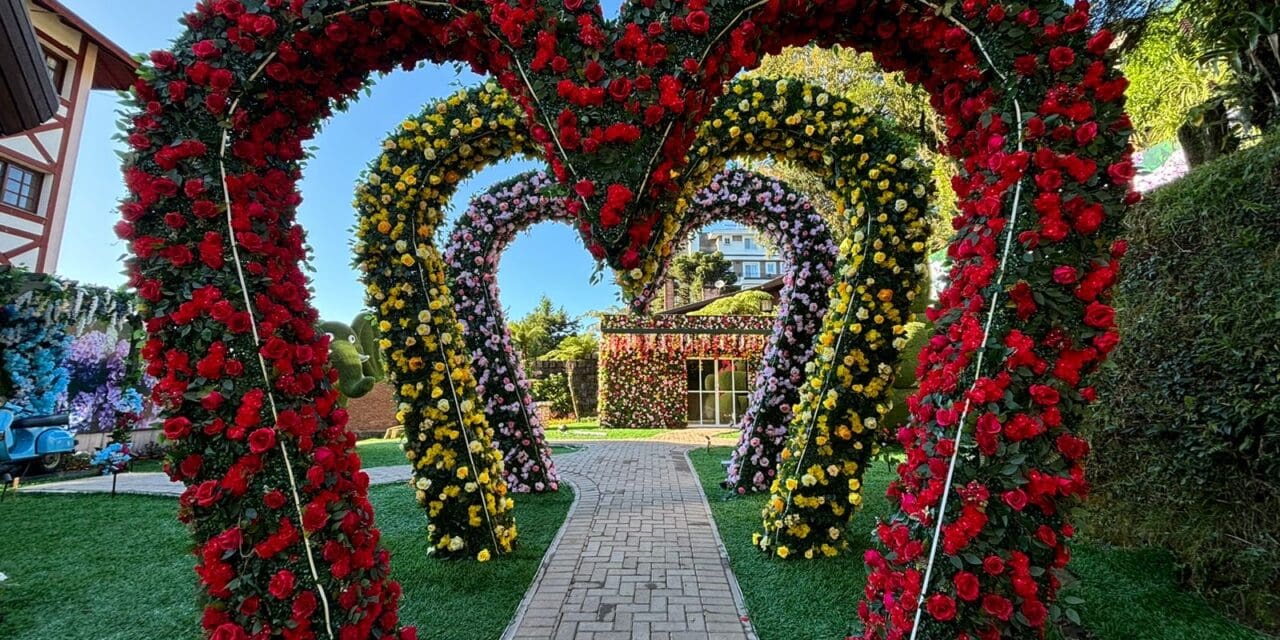 Hortênsias Garden inaugura em Gramado com inspiração em Dubai