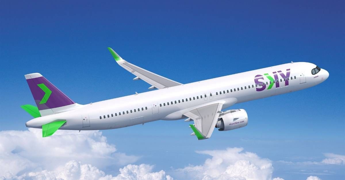 SKY Airline inaugura rota Rio de Janeiro-Montevidéu