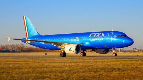 ITA Airways lança voos sazonais para o verão de 2025