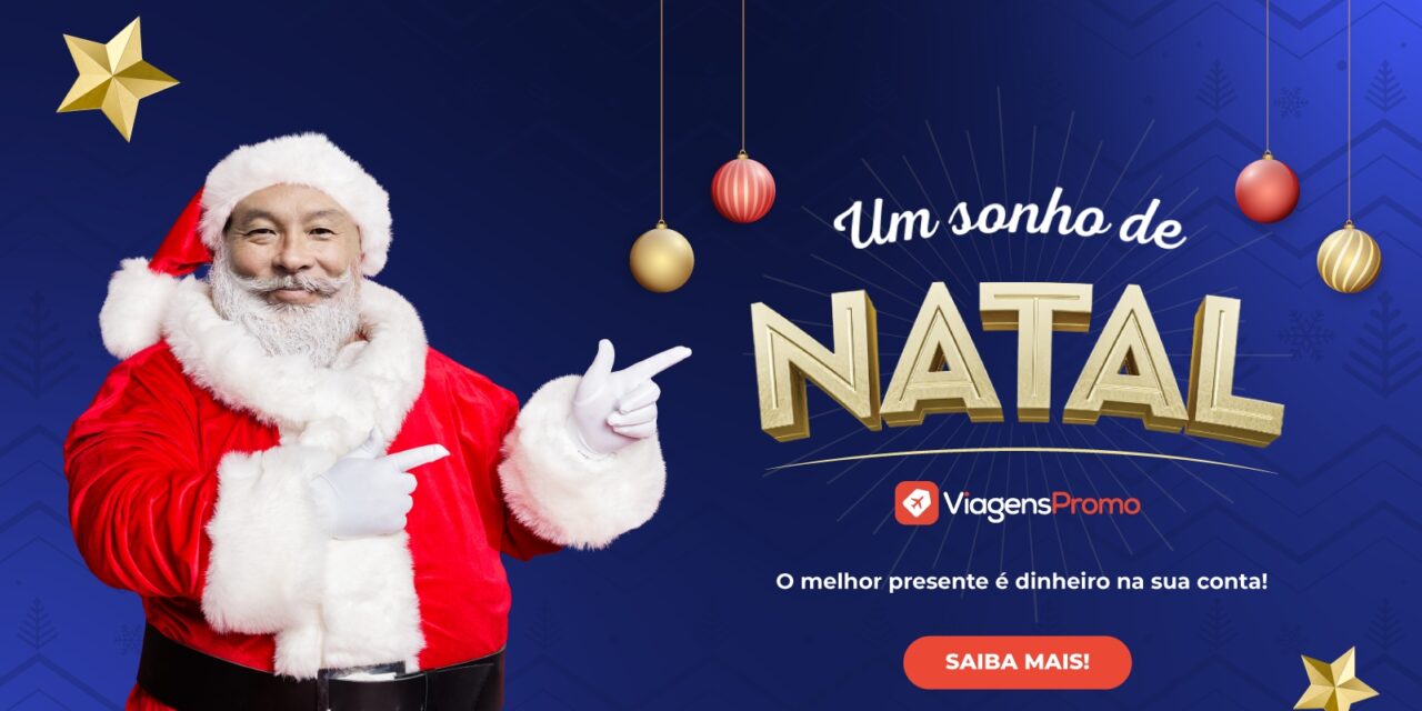 ViagensPromo lança “Um Sonho de Natal” com prêmios em dinheiro