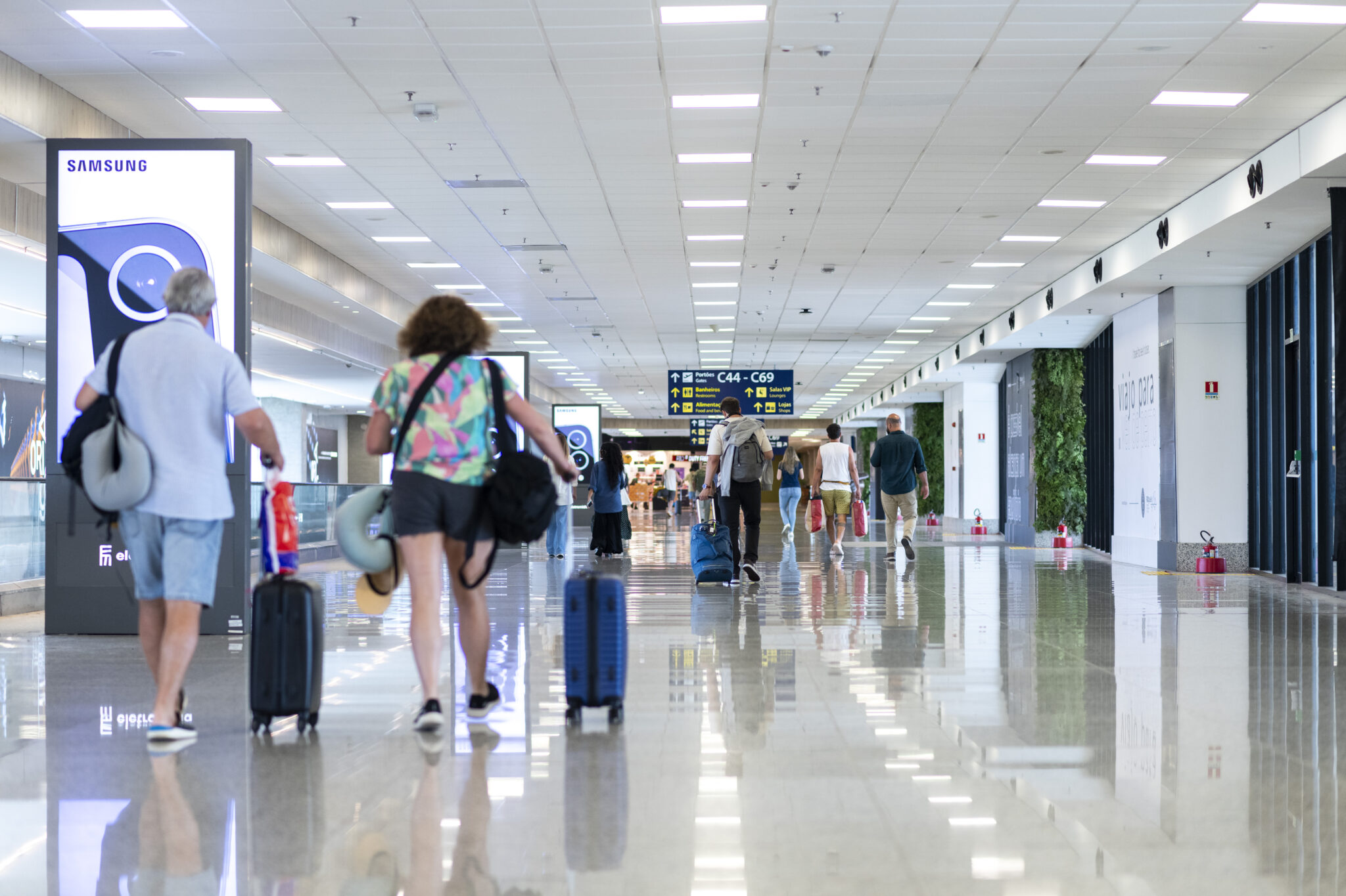 O aumento na conectividade do estado é atribuído à coordenação integrada dos aeroportos do Rio de Janeiro. Foto: Divulgação Riogaleão