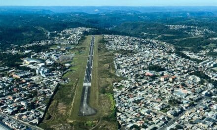 Chuva adia início das obras na pista do aeroporto de Caxias do Sul