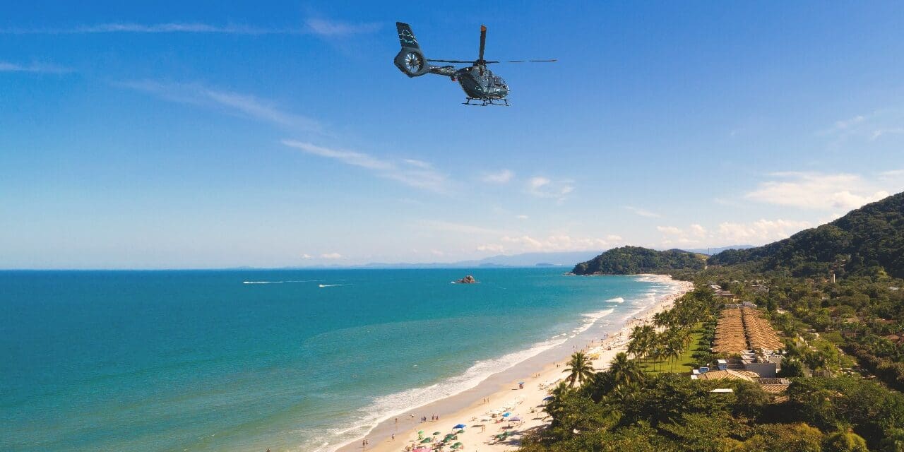 Helicópteros para o litoral paulista: Revo expande rotas de verão