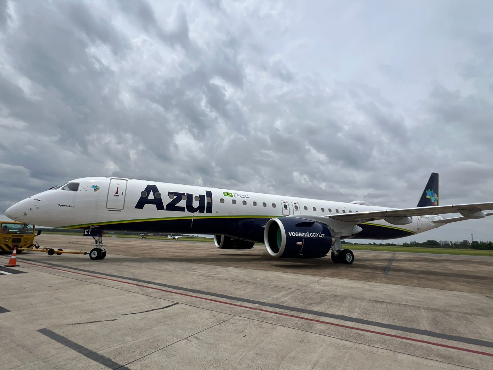 Novas aeronaves Embraer 195-E2 da Azul Novas aeronaves Embraer 195-E2 da Azul (Foto: Divulgação)