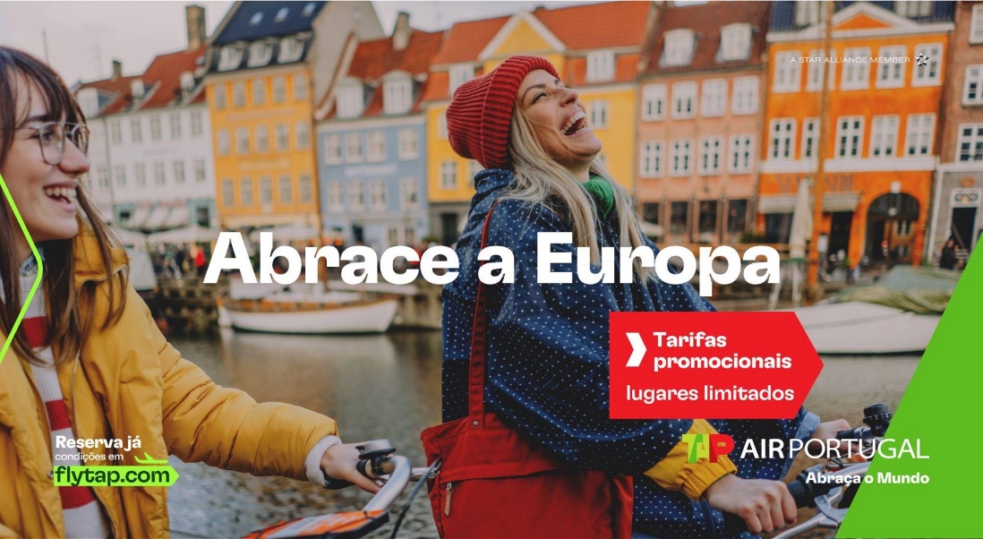 TAP lança promoção para voos à Europa com tarifas a partir de USD 600