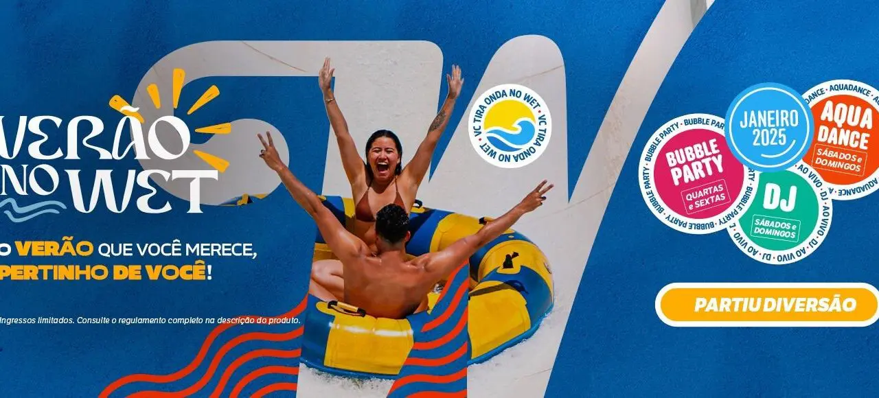 Wet´n Wild inicia verão 2025 com atrações e novidades