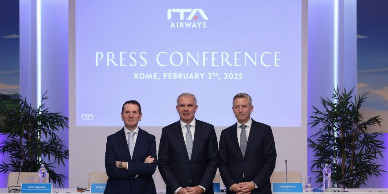 Ita Airways fortalece parceria com Lufthansa e anuncia saída da SkyTeam