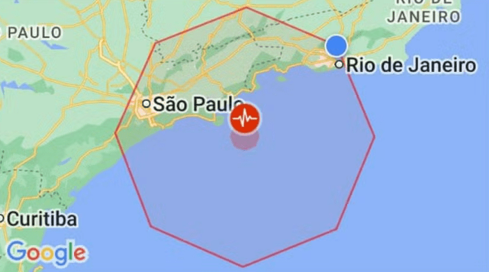 Moradores de SP e RJ recebem alerta de terremoto com magnitude 5,5