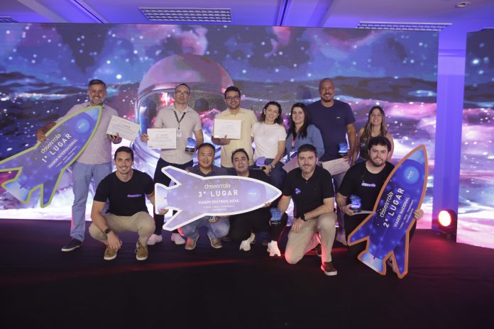 Equipes vencedoras são premiadas com viagens nacionais e internacionais- Crédito DivulgaçãoAviva