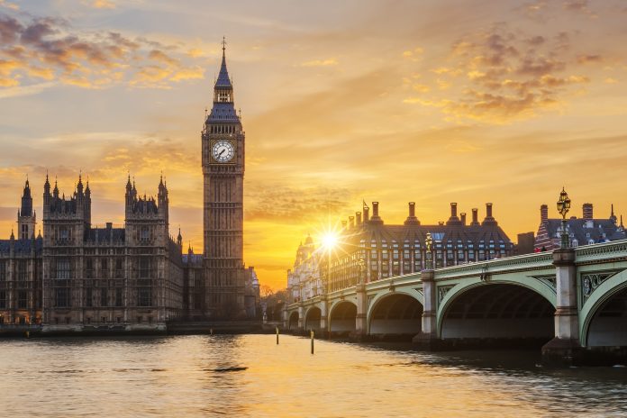 big-ben-westminster-bridge-sunset-london-uk reino unido eta