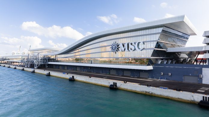 Terminal de Cruzeiros MSC de Miami Novo terminal de Cruzeiros MSC de Miami Foto: Divulgação MSC Cruzeiros