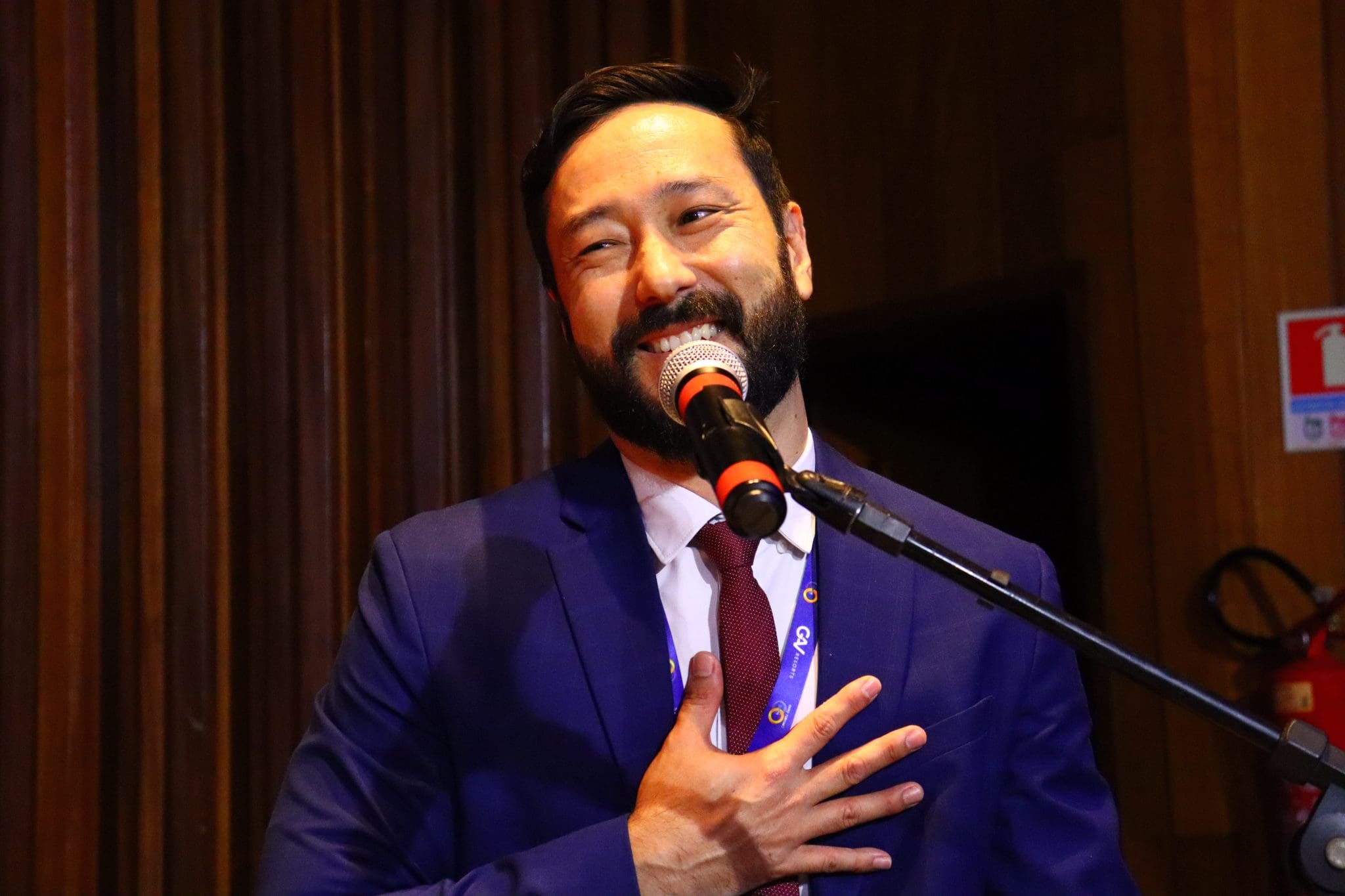 Alexandre Nakagawa, Gerente de Turismo de Reuniões, Incentivo e Negócios Internacionais da Embratur. Crédito: Felipe Lima/Brasilturis