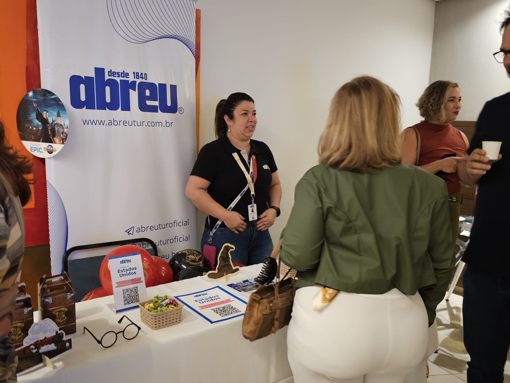 Agentes no evento