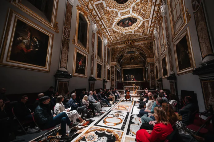 Valletta Resounds: The Caravaggio Experience atinge 100 apresentações e reforça o protagonismo cultural de Malta. Crédito: DIvulgação/Malta