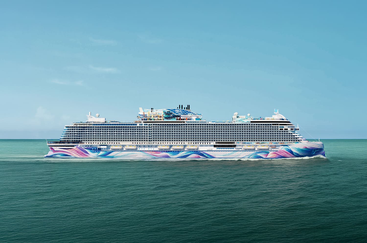 Norwegian Cruise Line abre vendas do Norwegian Aura, maior navio de sua história