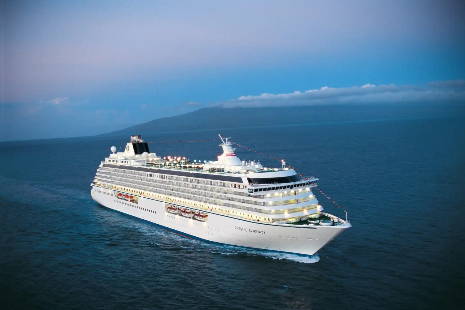 Crystal Serenity. Foto: Divulgação Crystal Serenity. Foto: Divulgação