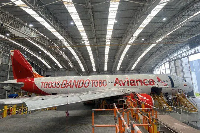 Avianca desempenho abril aeronave Avianca desempenho abril aeronave