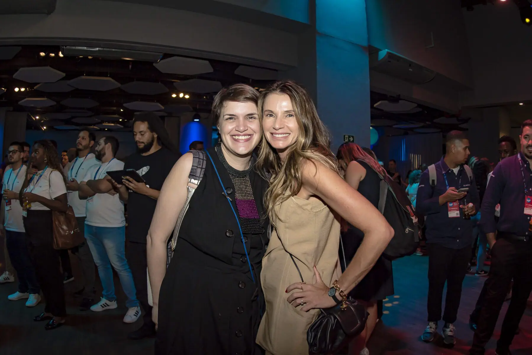 Juliana Aranega, presidente da MPI Brazil Club, e Giovana Jannuzzelli, diretora executiva da Alagev