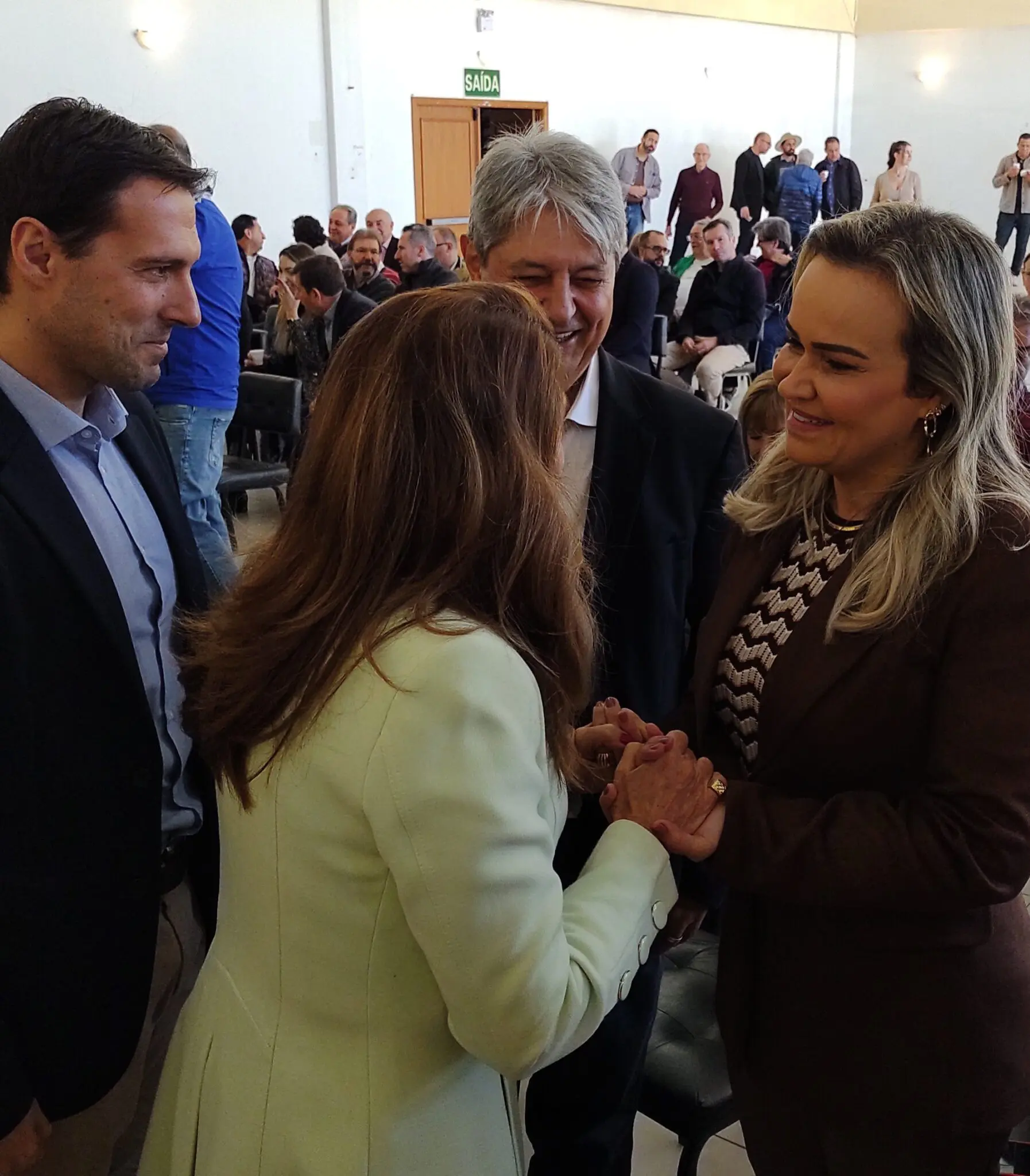Eduardo Zorzanello, Marta Rossi, Daniela Carneiro e Nestor Tissot. Foto: Laura Gallas