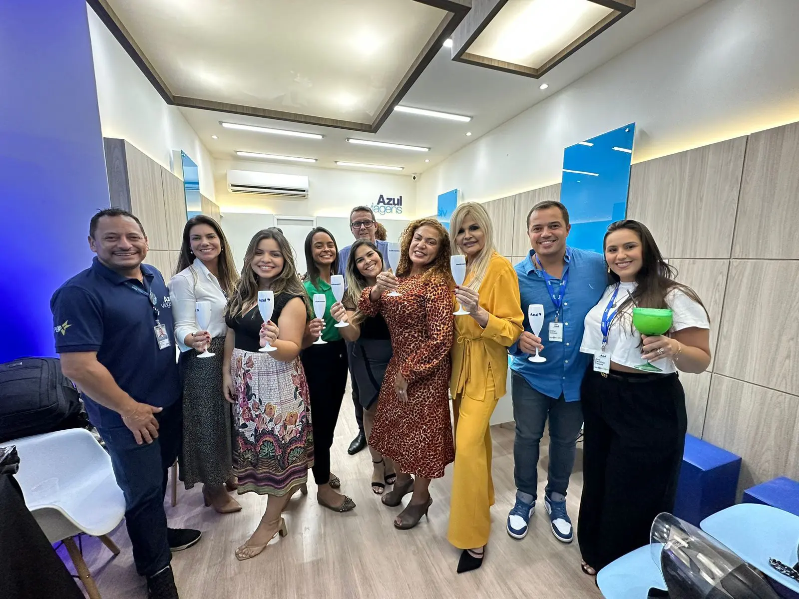 Inauguração Azul Viagens em Copacabana