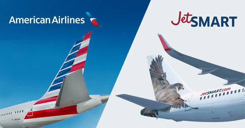 JetSmart e American Airlines JetSmart e American Airlines