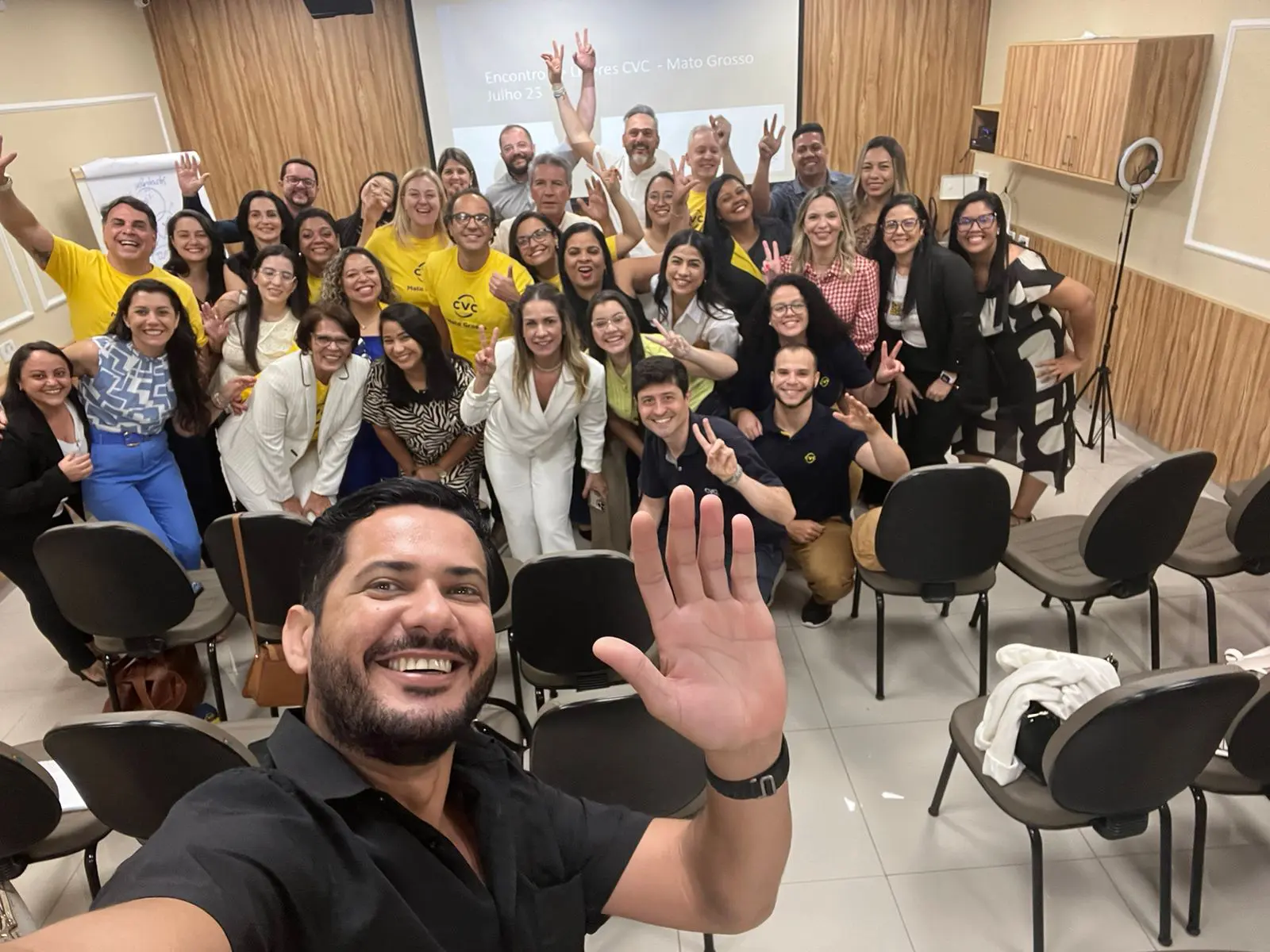 Encontro da diretoria CVC em Cuiabá. Foto: Divulgação Encontro da diretoria CVC em Cuiabá. Foto: Divulgação