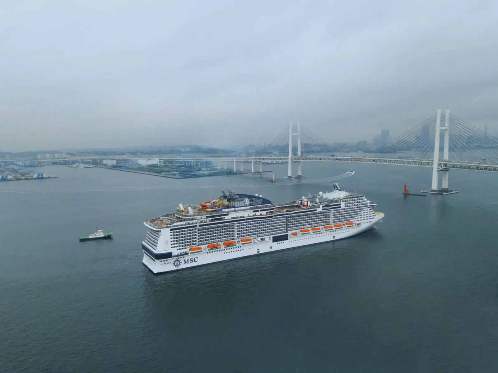 MSC Cruzeiros abre as vendas para itinerários pelo Japão. Foto: Divulgação