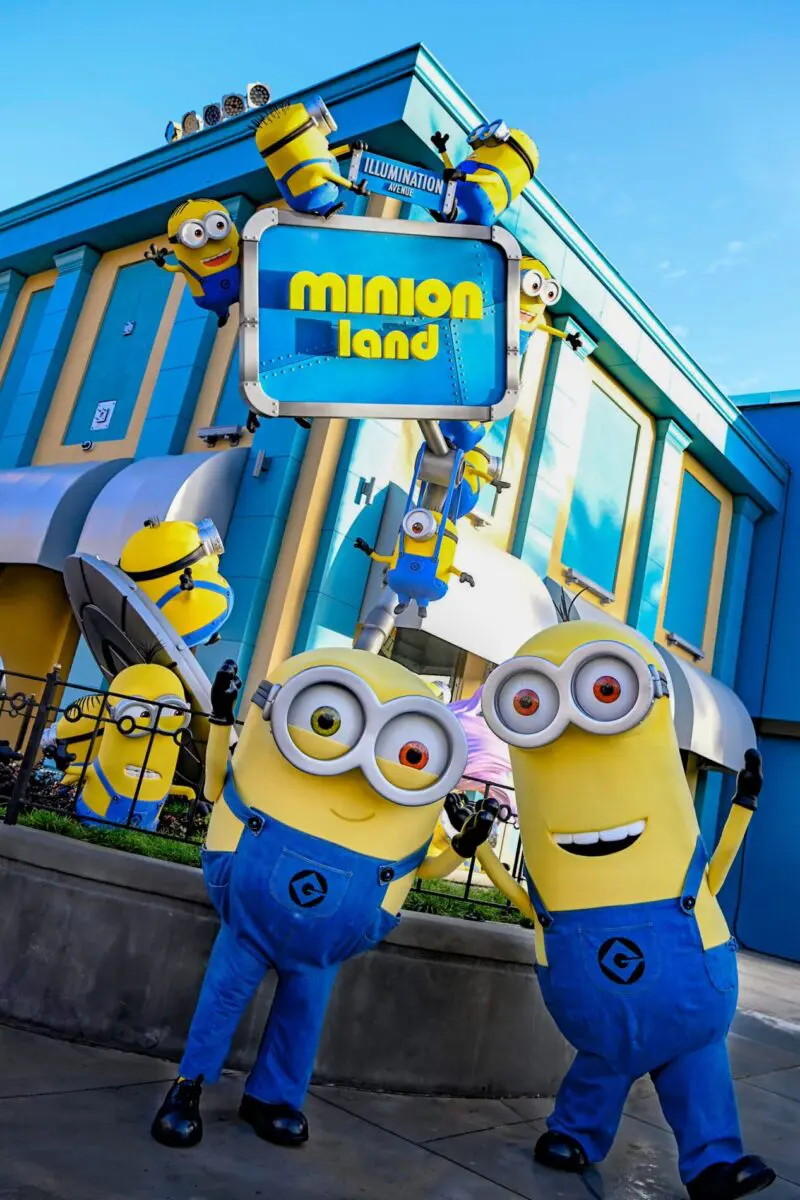 Minion Land to Officially Open at Universal Orlando Resort on August 11- 2023 minion