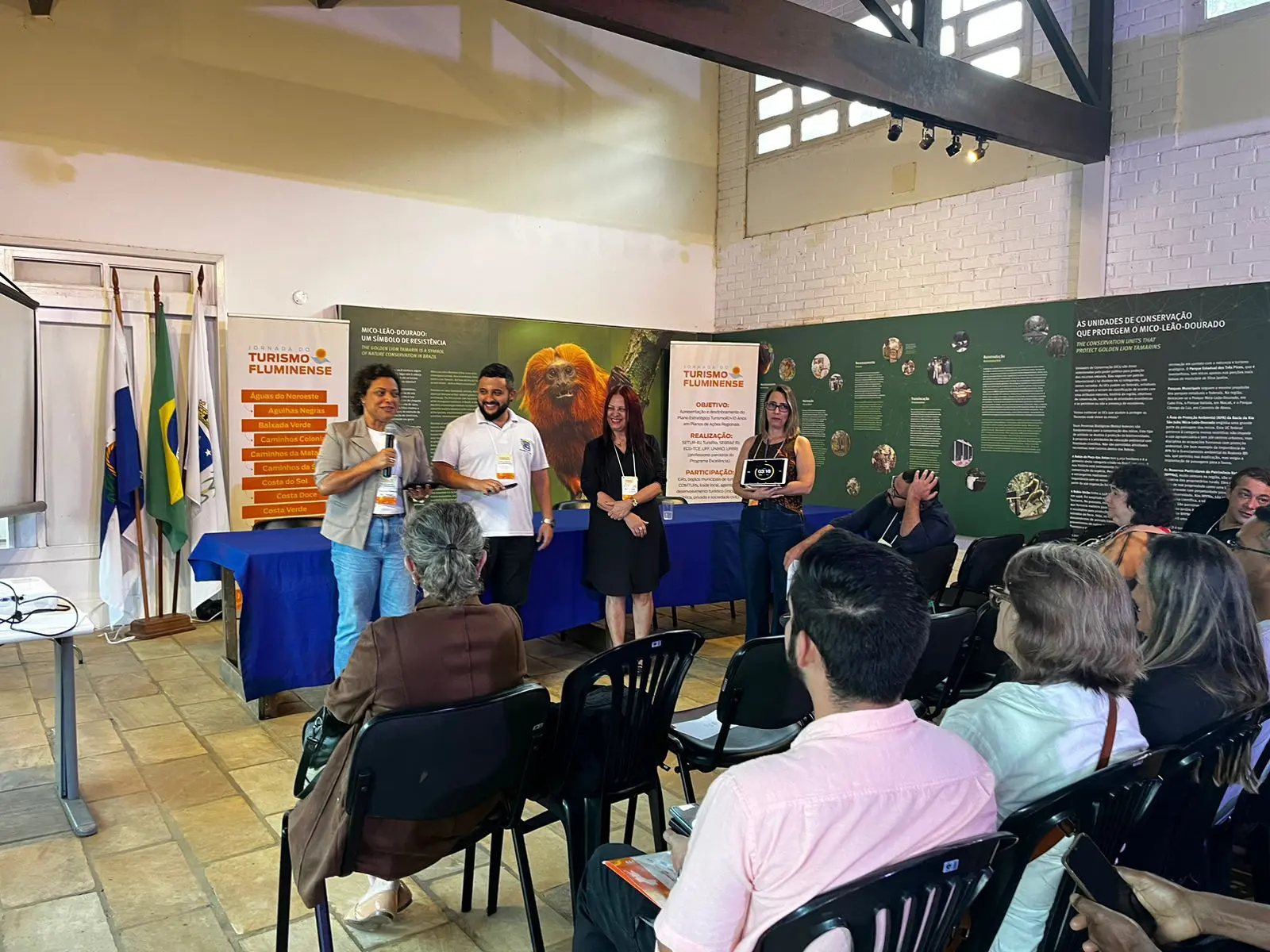 Apresentação dos grupos de trabalho da Jornada do Turismo Fluminense