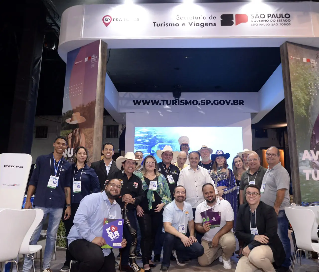 Estande da Setur - SP na 25ª Avirrp Foto: Alan Morici