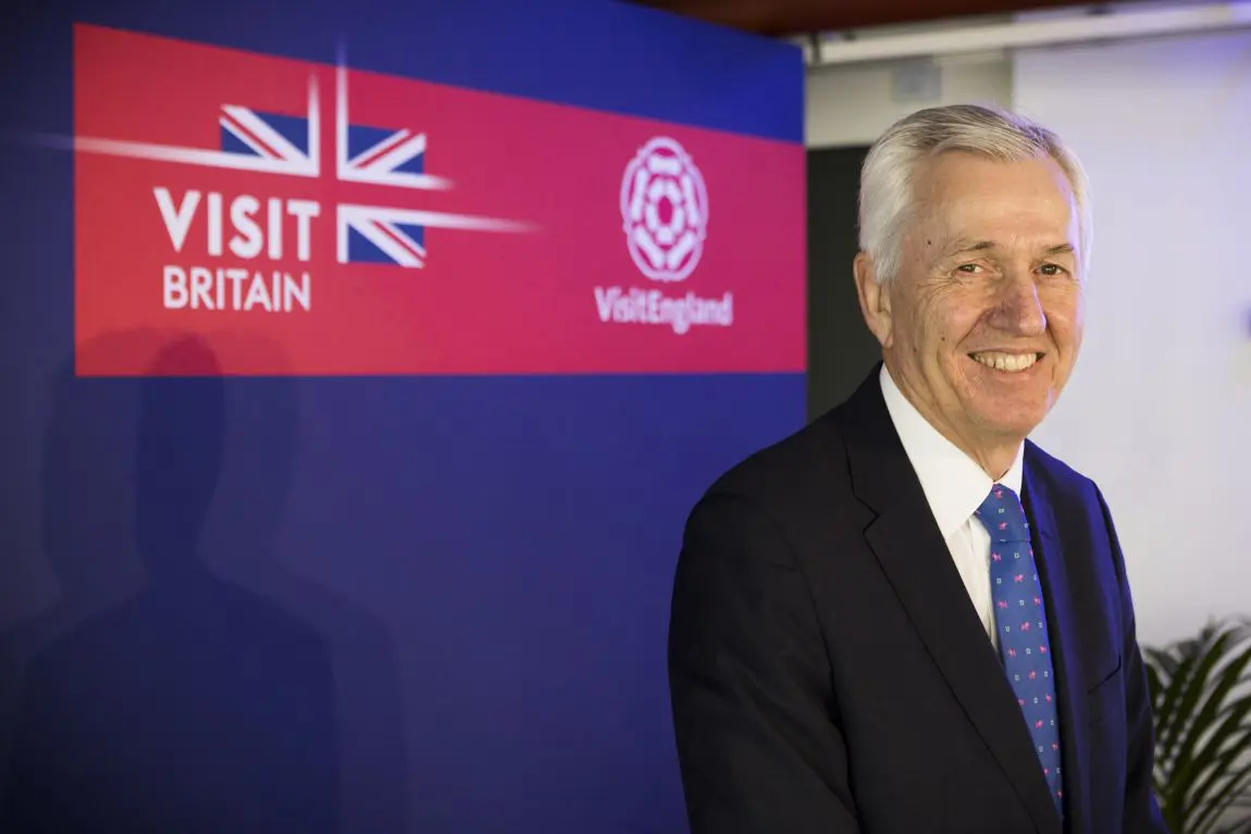 Nick de Bois CBE, presidente do VisitBritain. Foto: Reprodução/VisitBritain
