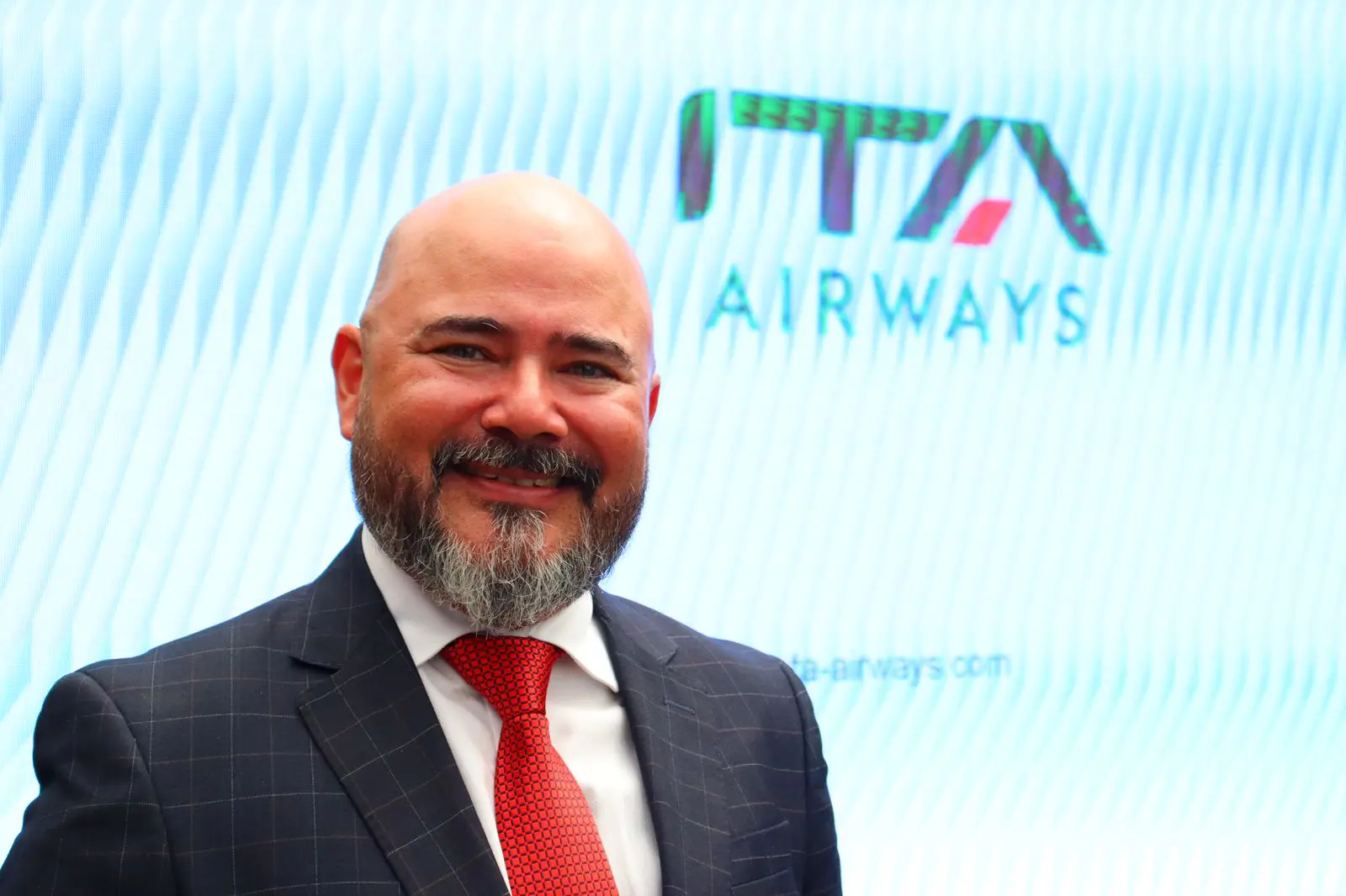 Murilo Cassino, gerente comercial da Ita Airways (Foto: Felipe Lima) Ita Airways