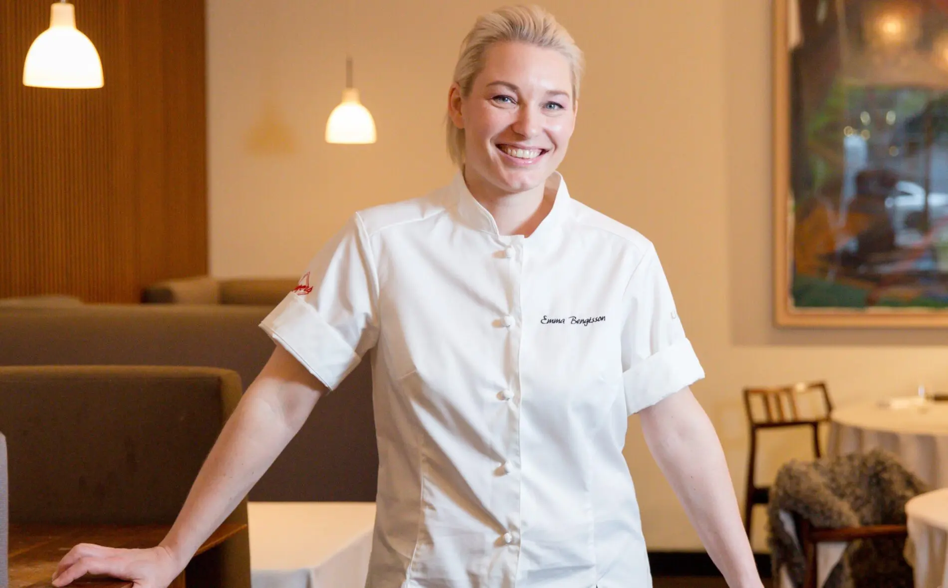 Chef Emma Bengtsson. Foto: Divulgação Chef Emma Bengtsson. Foto: Divulgação
