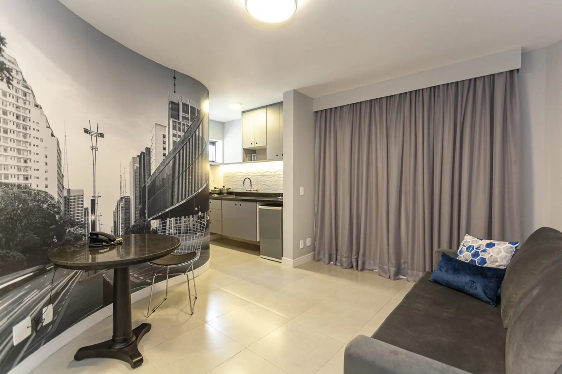 Novo lobby do Paulista Wall Street depois do retrofit - Foto: Divulgação