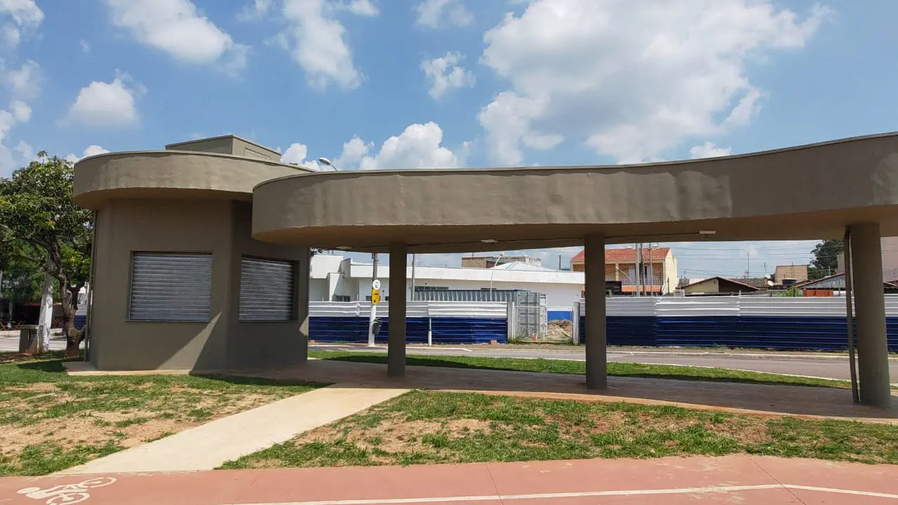 Obra do polo de Turismo e Gastronomia de Itu (SP). Obra do polo de Turismo e Gastronomia de Itu (SP).