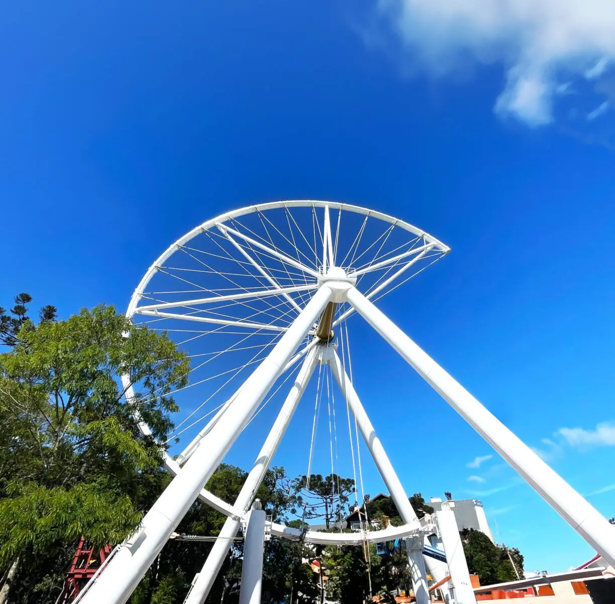 Construção da Roda Gigante em Canela - Foto: Divulgação