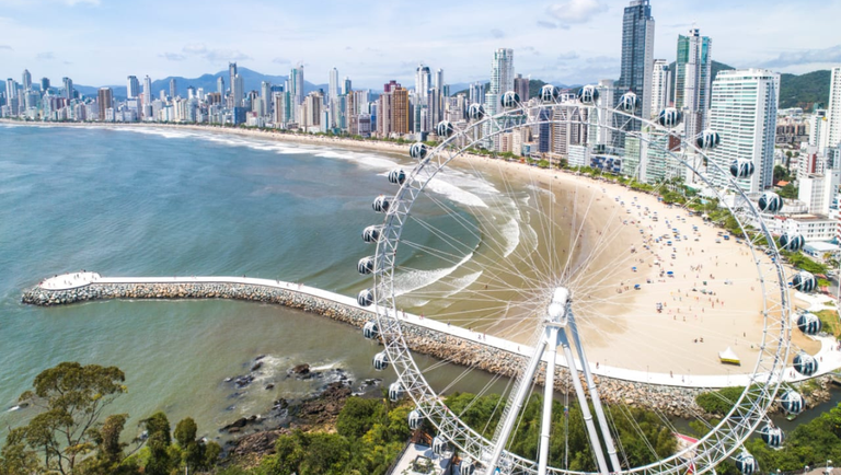 Turismo internacional Brasil