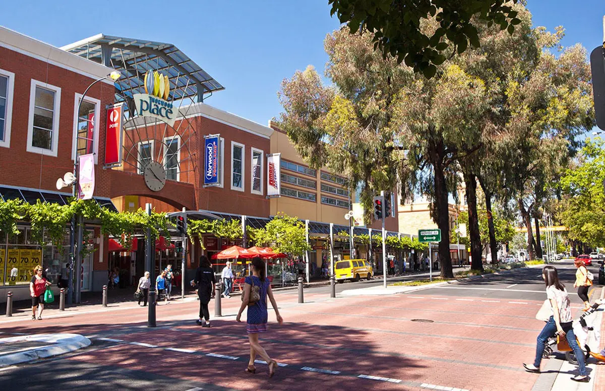 Norwood, em Adelaide - Australia. O serviço da Emirates entre Dubai e Adelaide vai fornecer ao estado de South Australia uma conexão fundamental para mais de 140 destinos