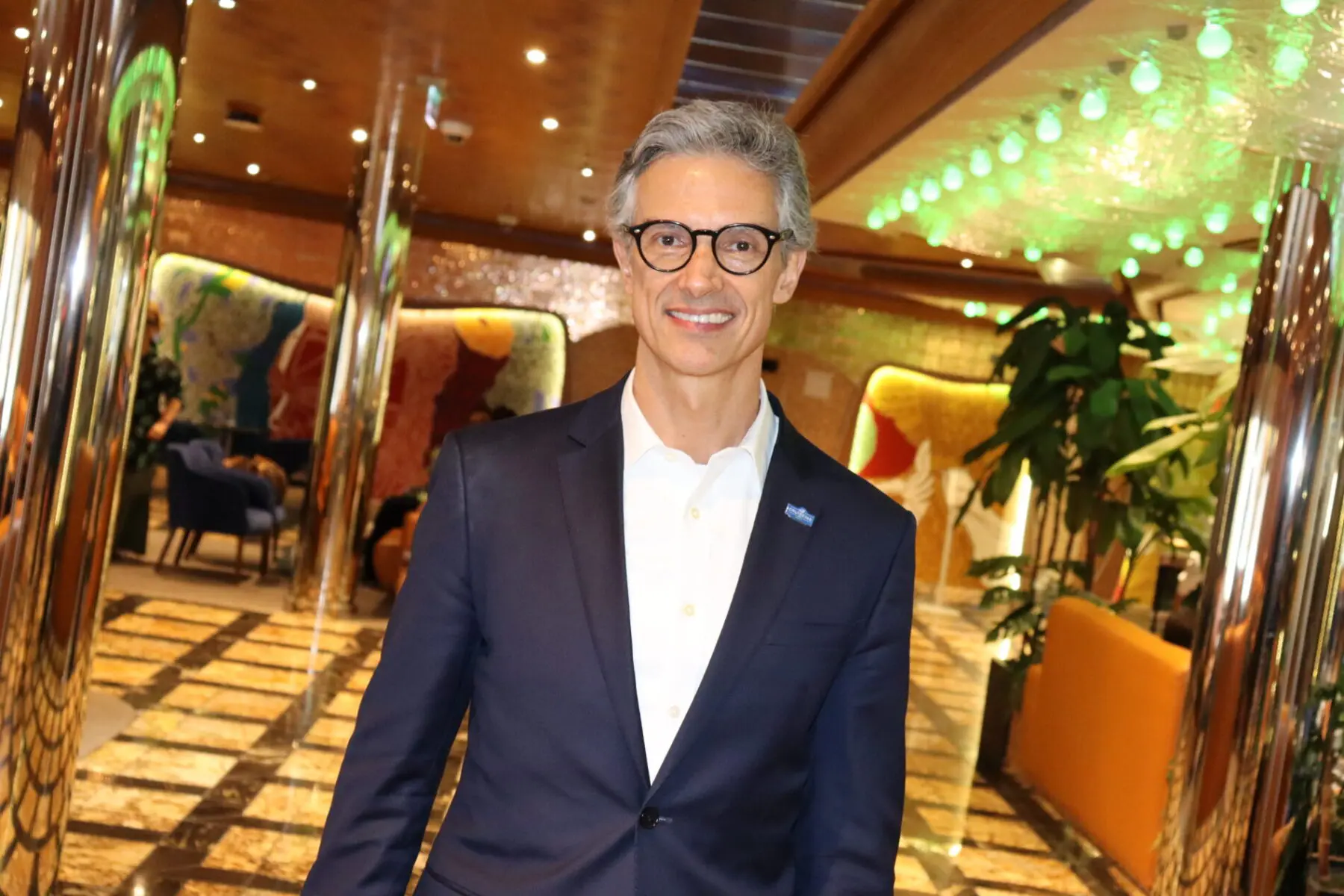 Marco Ferraz, presidente da Clia, estima mil agentes de viagens na próxima