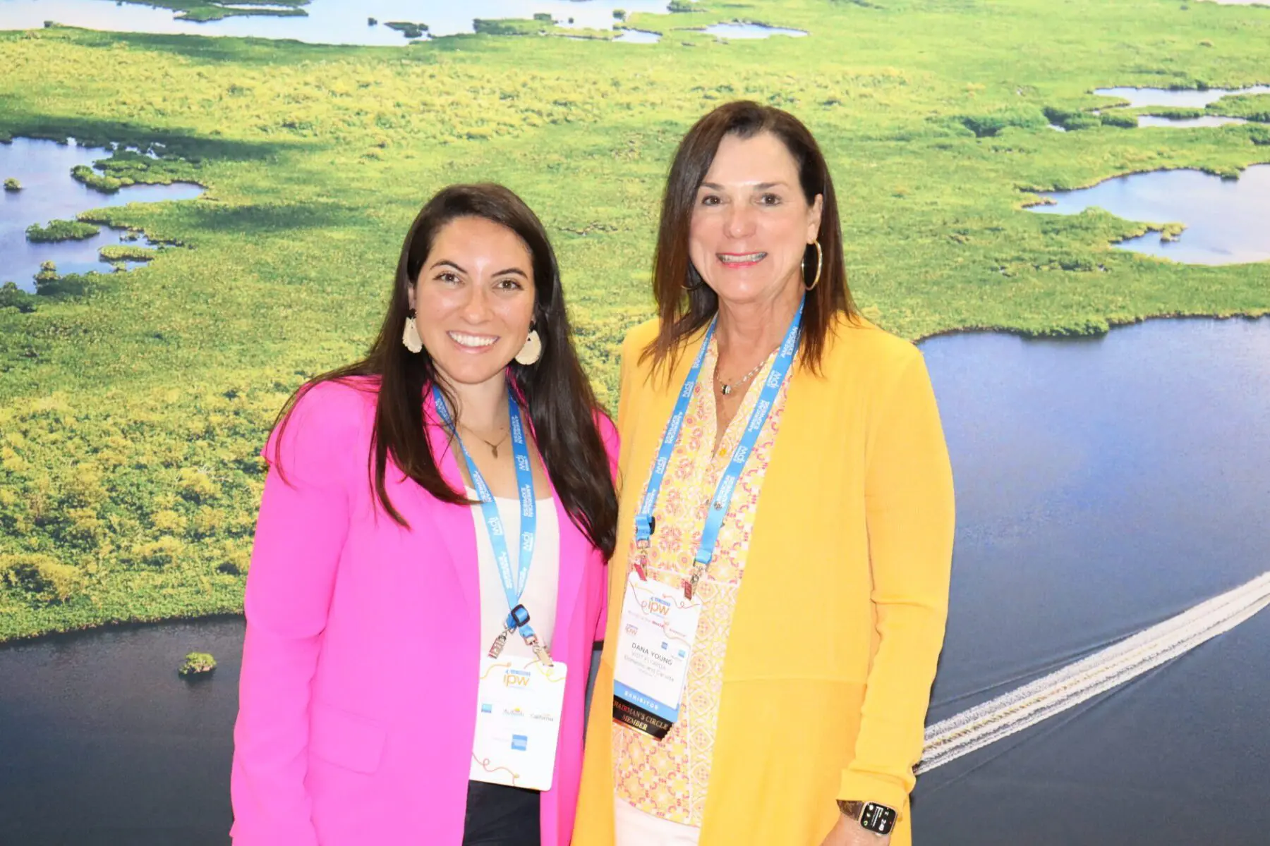 Brianna Green e Dana Young, ambas do Visit Florida Brianna Green e Dana Young, ambas do Visit Florida