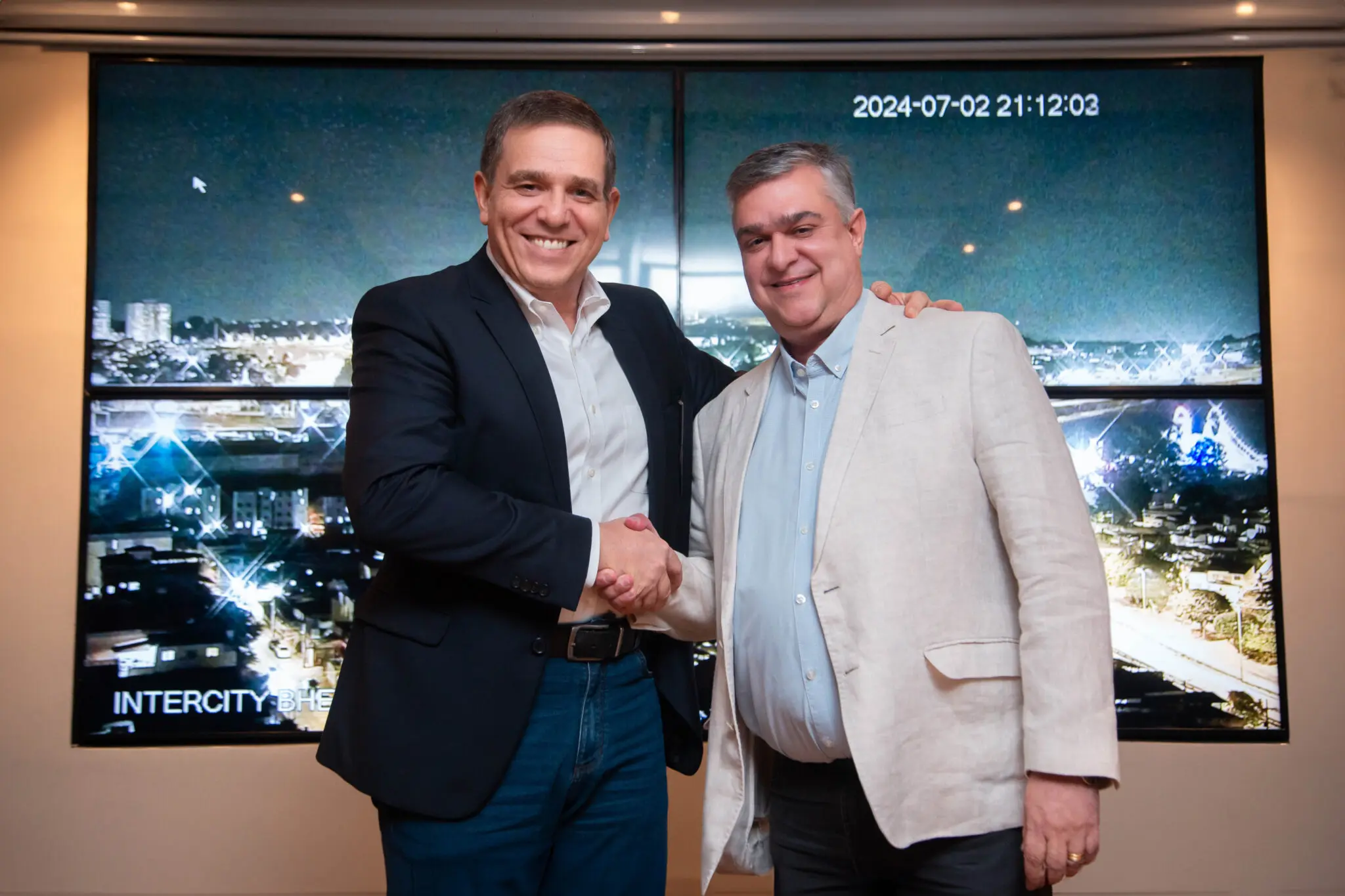 Ronaldo Albertino, CEO do HotelCare e Rodrigo Cançado, Diretor do Intercity BH Expo e (Credito Dea Vieira) Intercity BH Expo