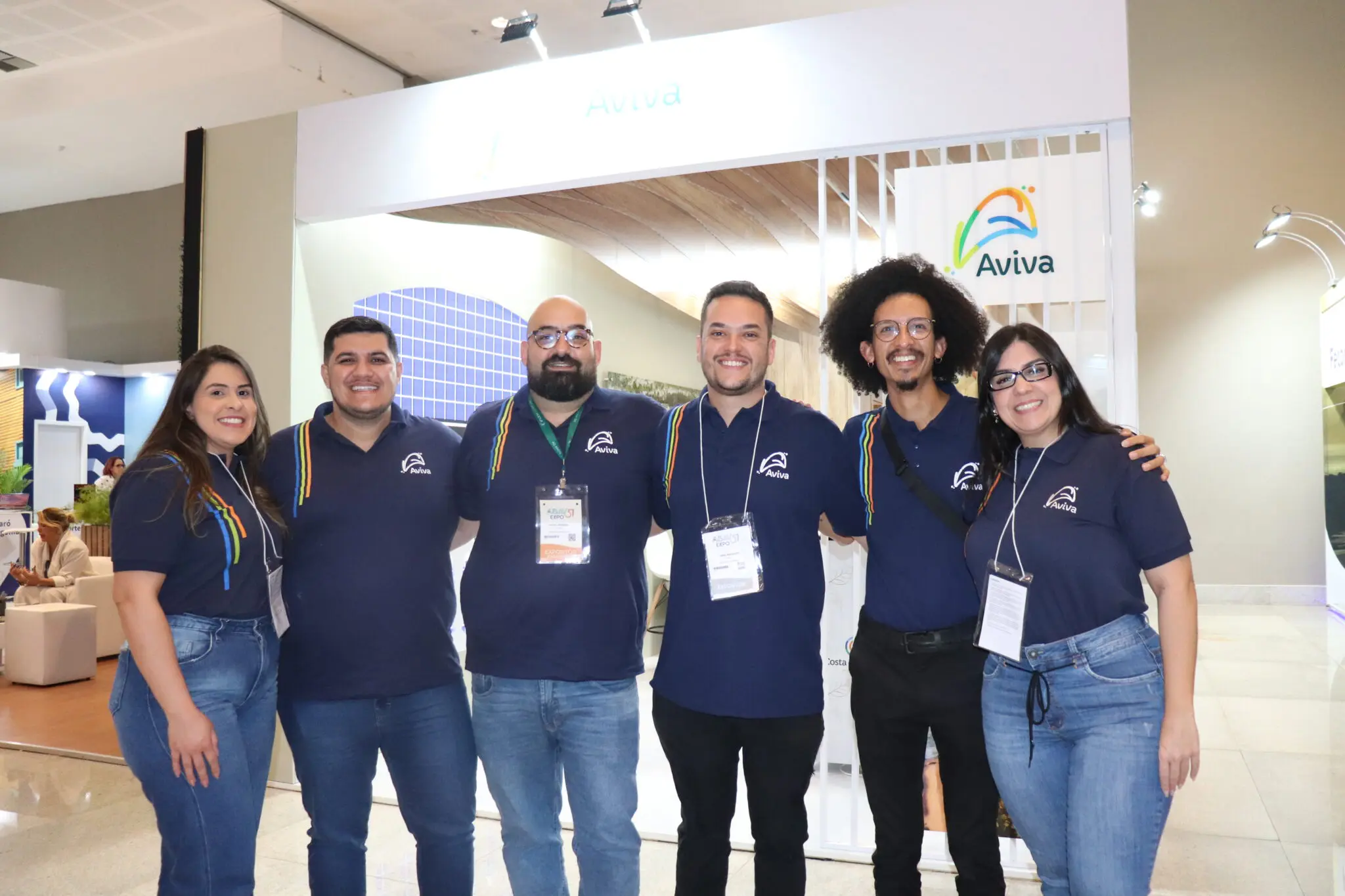 IMG_2854 Equipe da Aviva durante 51ª Abav Expo Foto: Kamilla Alves (Brasilturis) aviva abav expo