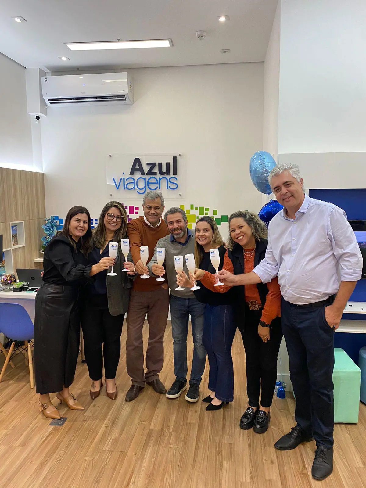 Loja da Azul Viagens inaugurada em Osasco Loja da Azul Viagens inaugurada em Osasco (Foto: Divulgação)