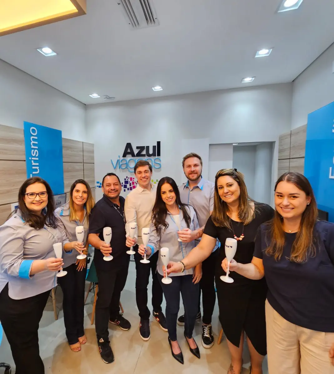 Nova loja da Azul Viagens em Ponta Grossa, Paraná