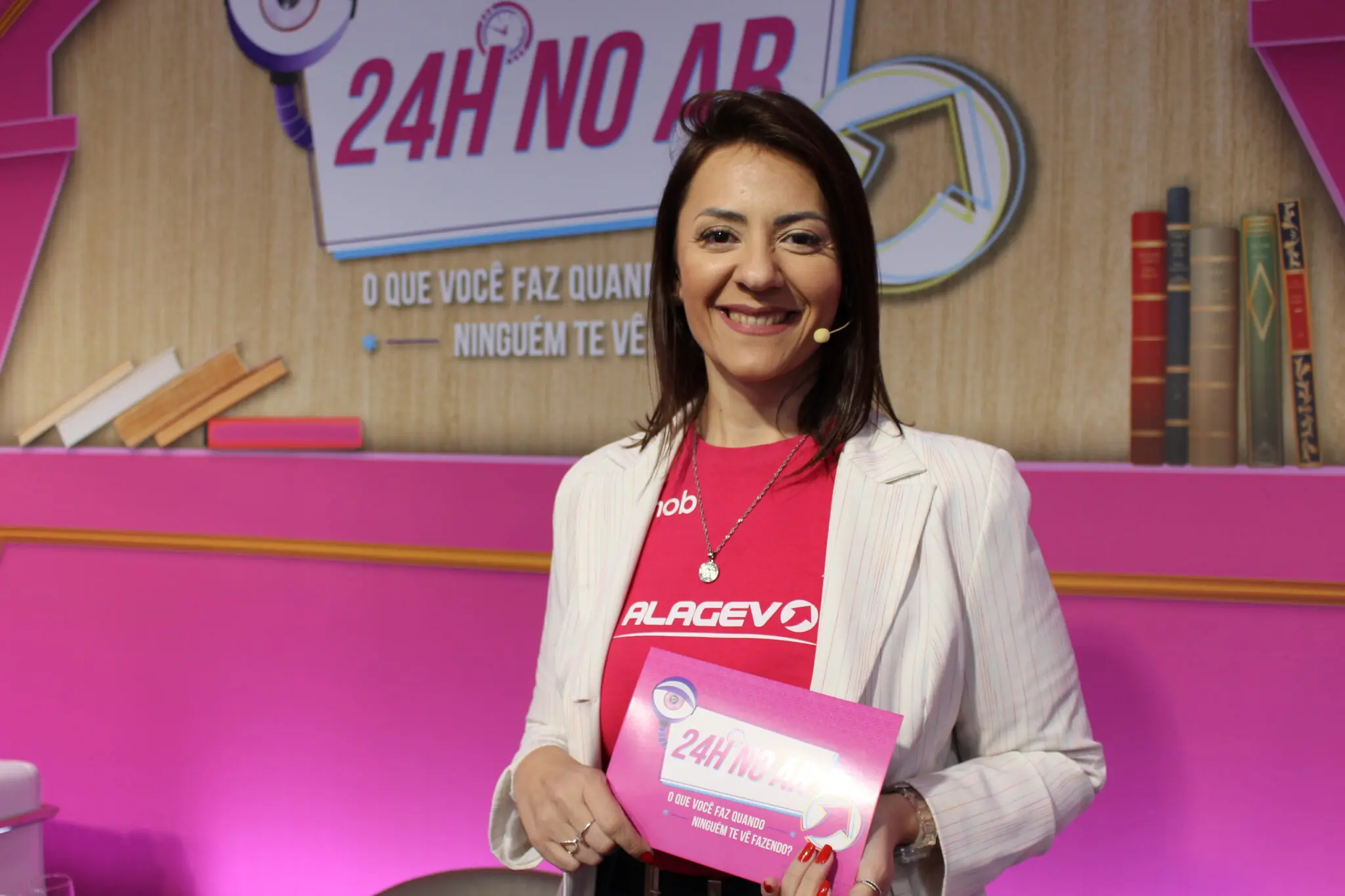 Luana Nogueira, diretora executiva da Alagev, na 4ª Reunião Global Foto: Divulgação alagev