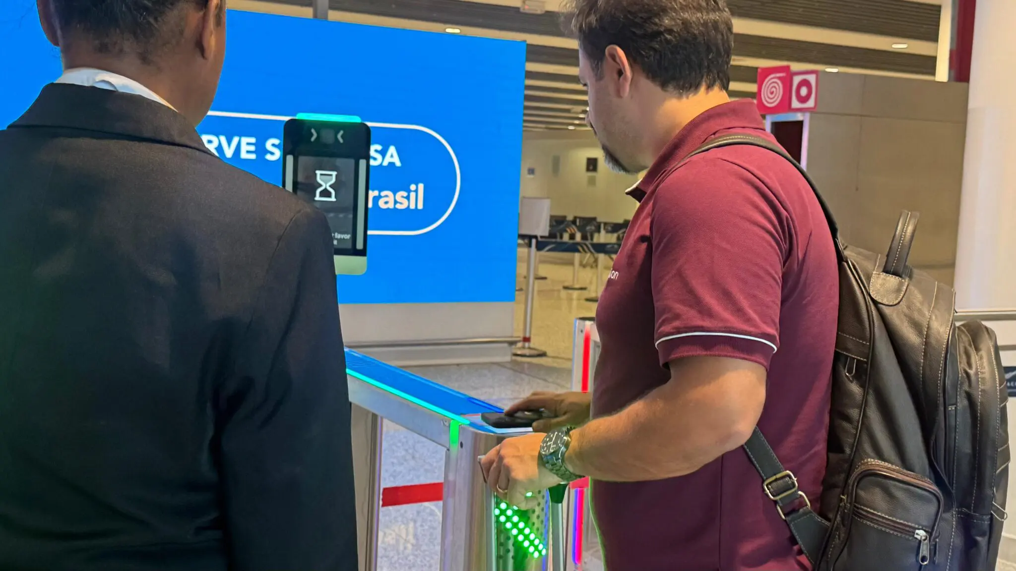 WhatsApp-Image-2025-01-20-at-10.03.51 Tecnologia promete agilizar o embarque e reduzir as filas (Foto: Isabella Assis/Viracopos)
