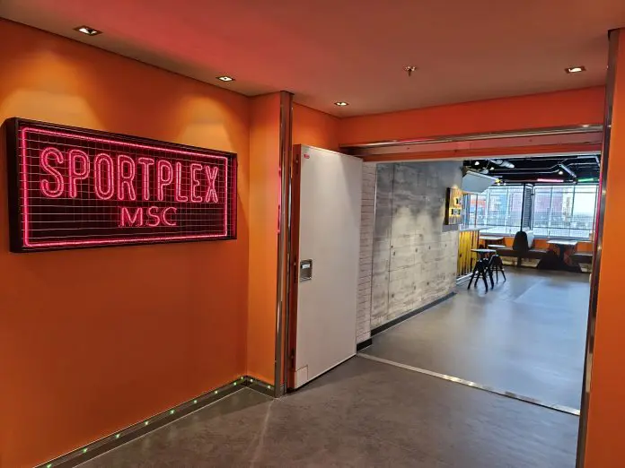 msc world america - sportplex
