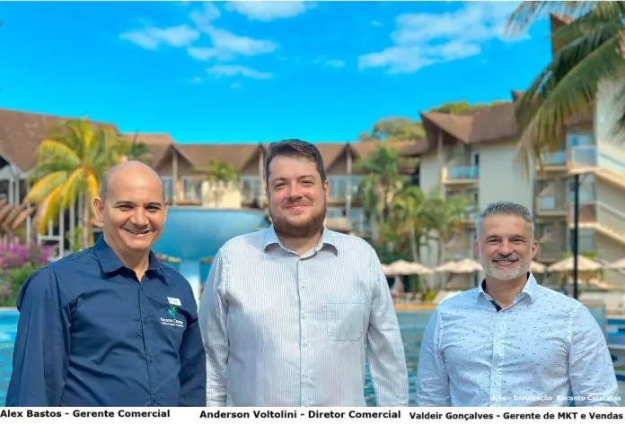 Nova equipe comercial do Recanto Cataratas. Crédito: Divulgação