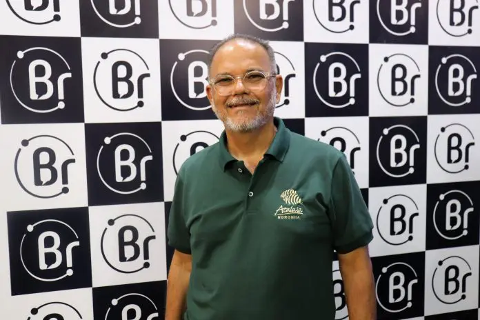 Hayrton Almeida, presidente do Conselho de Turismo (Contur) e do Convention Bureau de Noronha, além de diretor da Atalaia Turismo Crédito: Kamilla Alves/Brasilturis