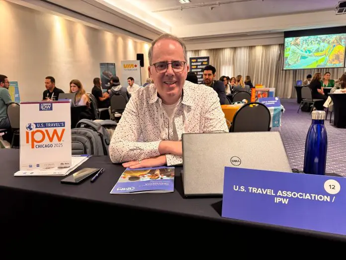 Osmar Maduro, diretor de PR & Media Relations Latam da Interamerican, que representa o Brand USA desde o início deste ano (Foto: Felipe Lima/Brasilturis)